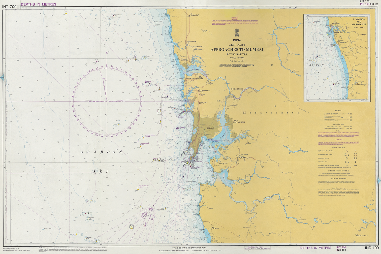 India Coastal Charts